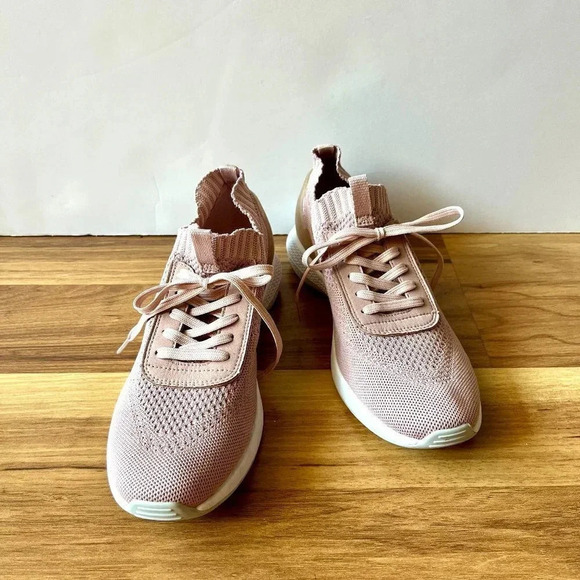 Zara Basic Collection Women's Pink Slip On Sneakers 37 - Picture 2 of 8